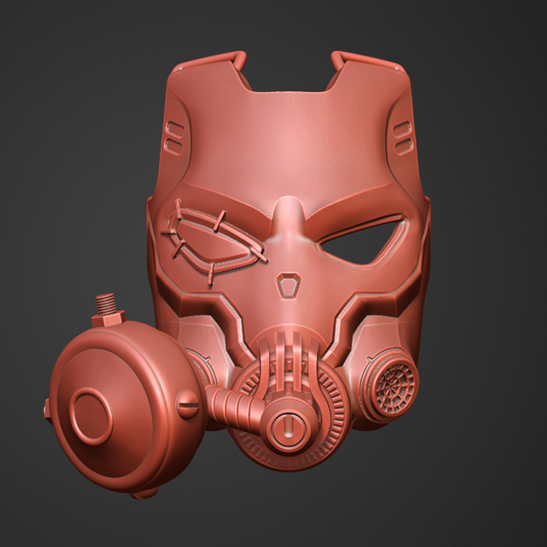 Krieg Mask Borderlands 3D Model STL File