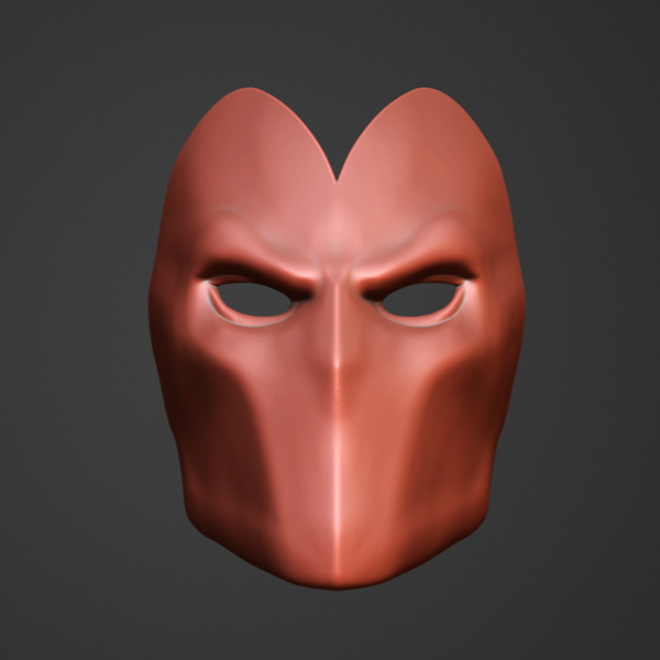 Psycho-Pirate Mask 3D Model STL File