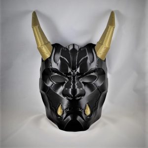 Red Hood Oni Mask version 2
