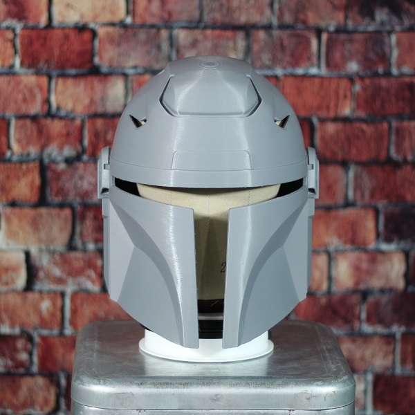 Mandalorian Football Helmet - Villainous Prop Shop