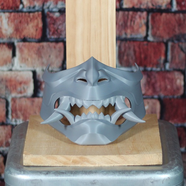 Menpo Mask Blue Eye Samurai