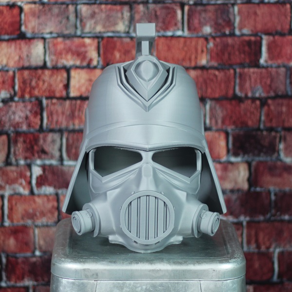 Enforcer Helmet and Mask League of Legends Arcane