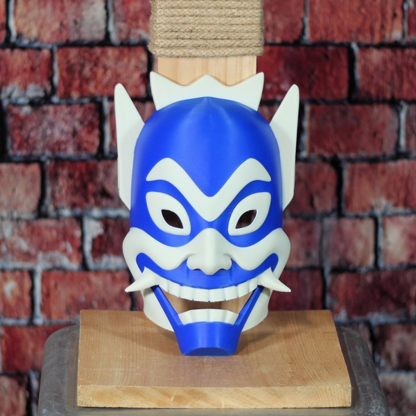 Blue Spirit Zuko Mask (Colored)