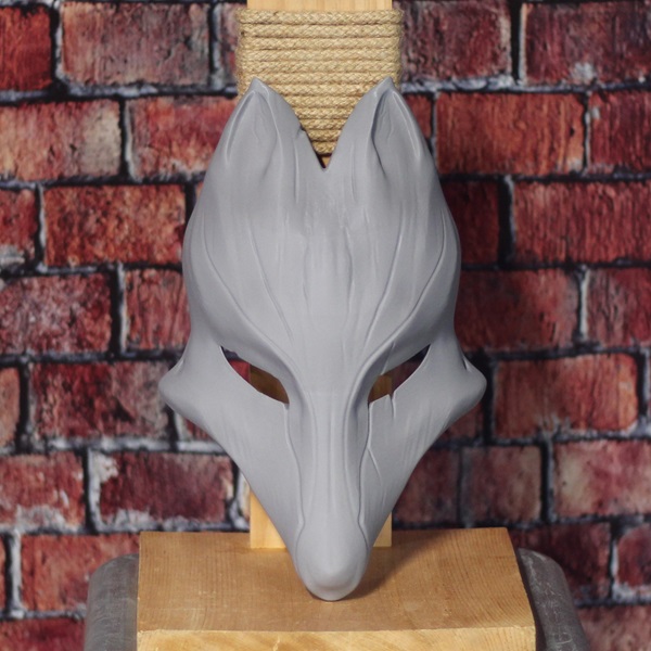 The Kitsune Mask – Ghost of Yōtei 3D-Printed Cosplay Prop