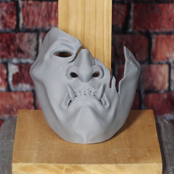 The Oni Mask – Ghost of Yōtei 3D-Printed Cosplay Prop