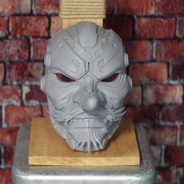 Tengu Mask – Cyber-Tech 3D-Printed Cosplay Prop