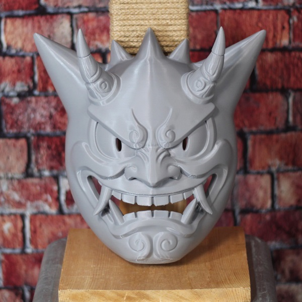 Gengar Oni Mask - 3D Printed Pokemon Cosplay Prop