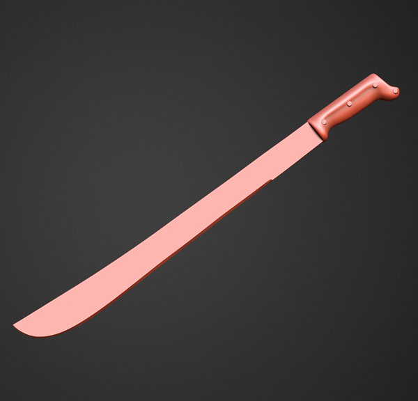 Jason Machete Friday the 13th 3D Model STL File