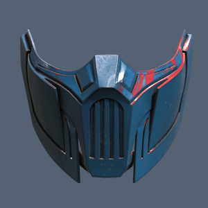 Sub Zero Mask Mortal Kombat 11 version 1 3D Model STL File