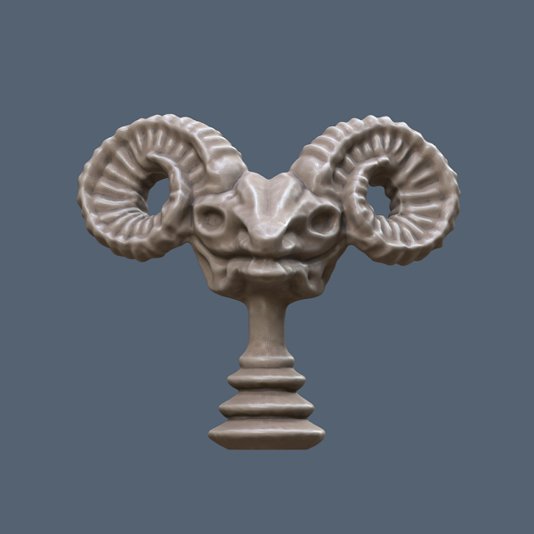 Skeletor Havoc Staff 3D Model STL File