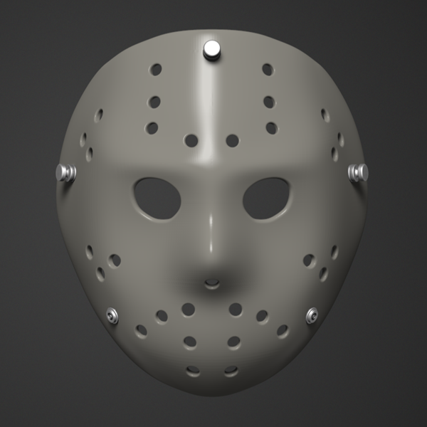 Jason Mask Friday the 13th 3D Model STL File