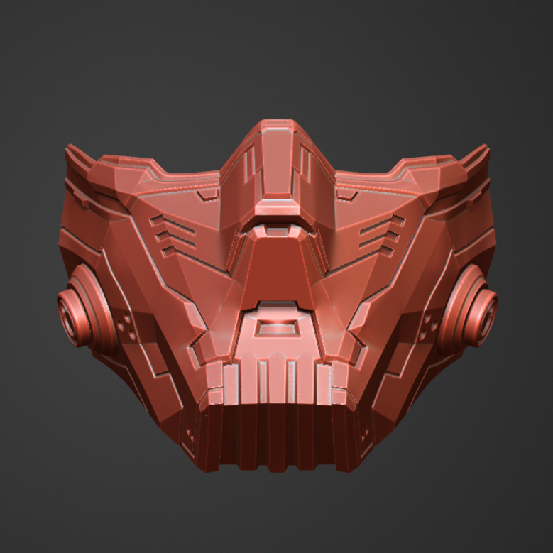 Winter Soldier Mask Marvel Rivals 3D Model STL File