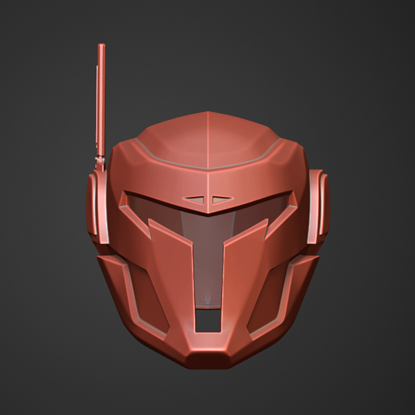 Berserker Mandalorian Helmet 3D Model STL File