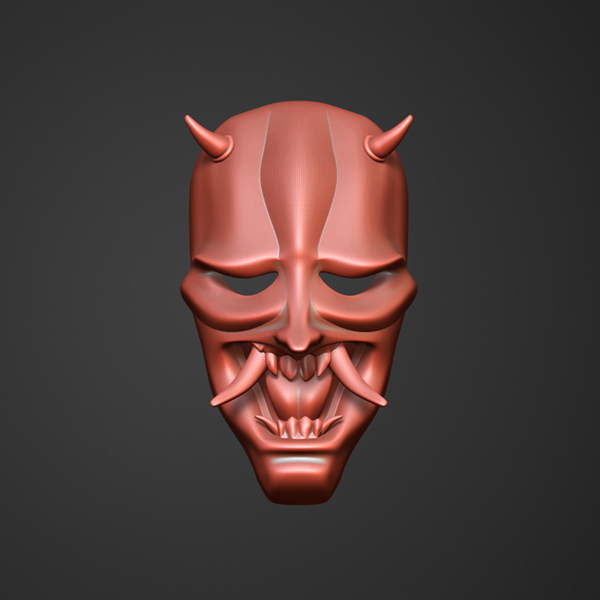 Han’nya Mask Rurouni Kenshin (Hannya) 3D Model STL File