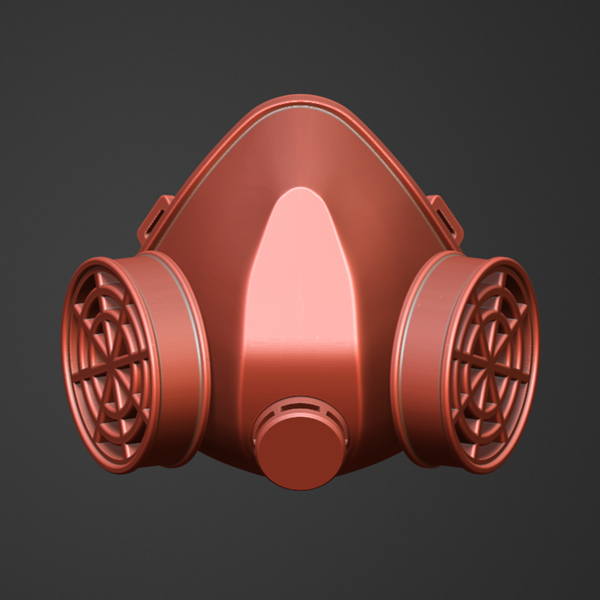 Kaiju No 8 Gas Mask v2 3D Model STL File