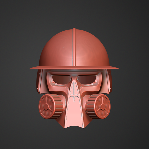 Steampunk Gas Mask STL – Cosplay File