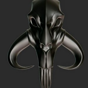 Mythosaur Skull 3D Model OBJ File