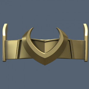 Kid Loki's Crown 3D Model STL Files